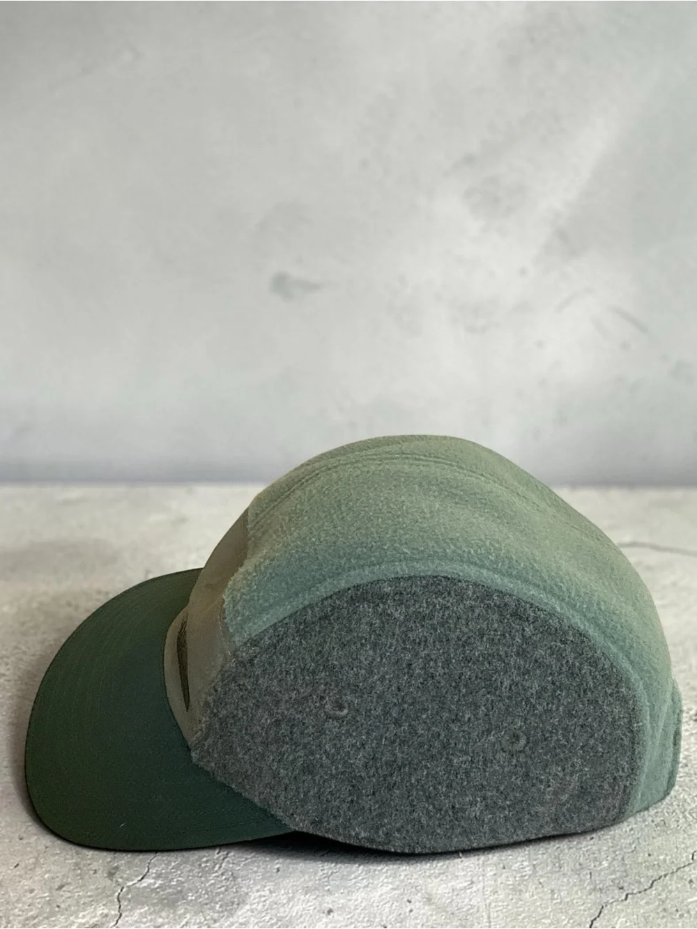 The North Face Denali Five Panel Camp Cap Sage Green Fleece Hat Unisex One Size